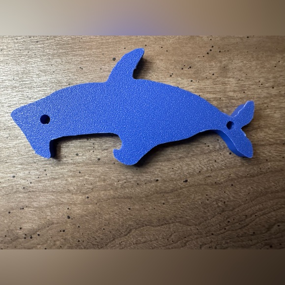 Other - Blue Shark Bottle Opener